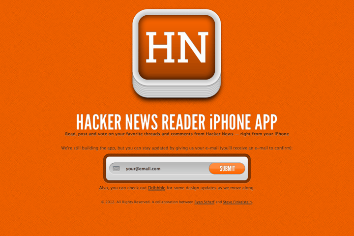 Hacker News iPhone App